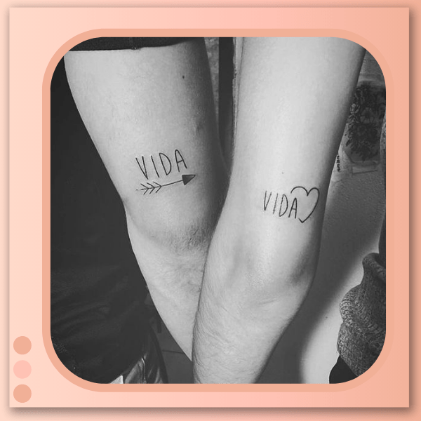 🥇+100 Tatuagens para【Casais Pequenos】e Significados 🖤