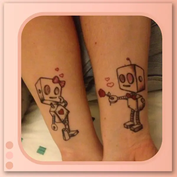 Tatuagem Robô