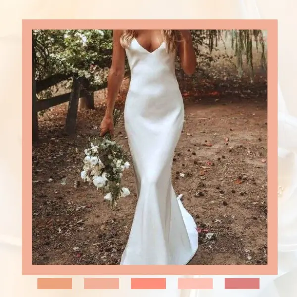 Vestido de Noiva Simples Liso