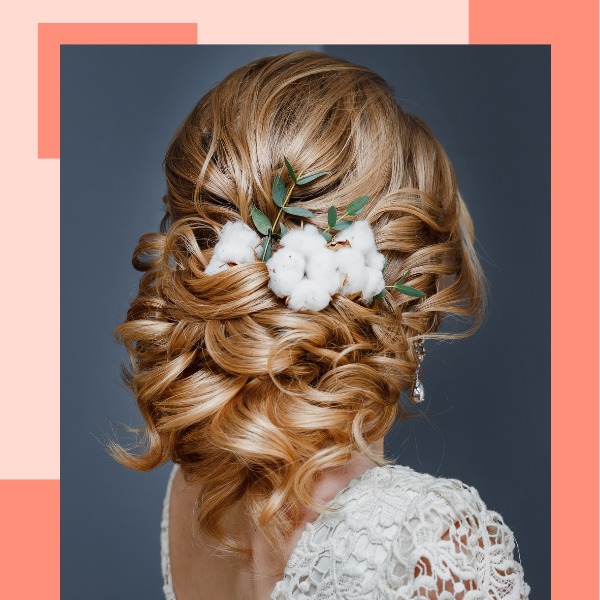 penteado preso em cabelo para noiva