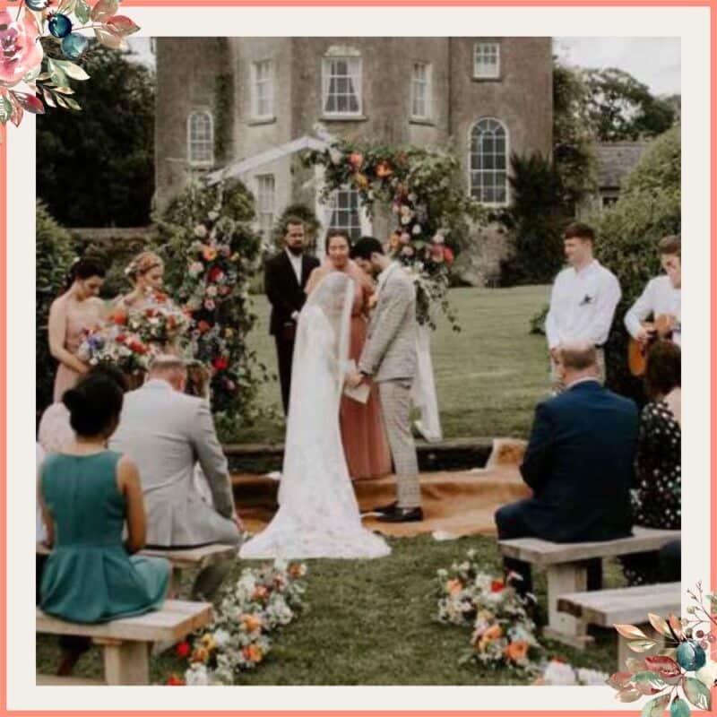 mini wedding em jardim romântico