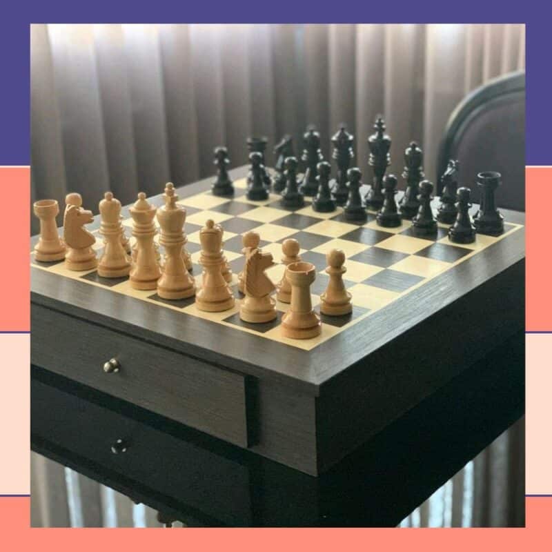presente de natal para namorado tabuleiro de xadrez