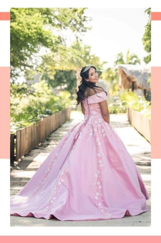vestido de noiva rosa claro princesa