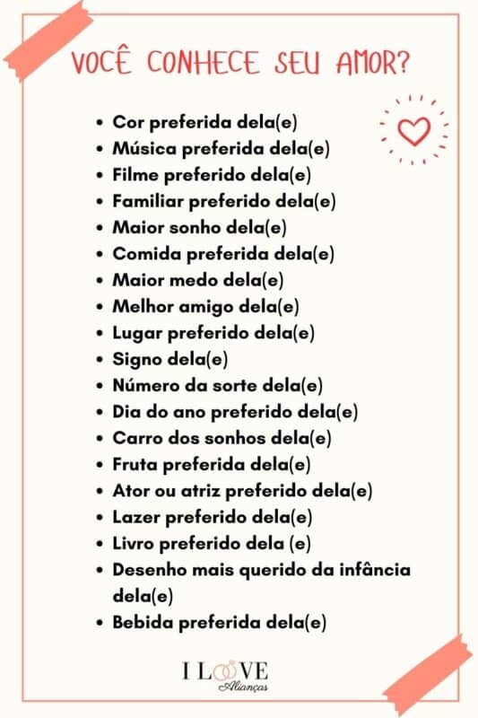 Coletânea de dinâmicas para casais  Perguntas para casais, Brincadeiras  para casais, Brincadeiras de casal