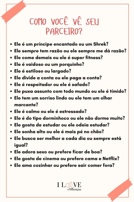 25 brincadeiras para namorados perfeitas para jogar em casa!  Brincadeiras  de namorados, Perguntas para casais, Perguntas para namorado