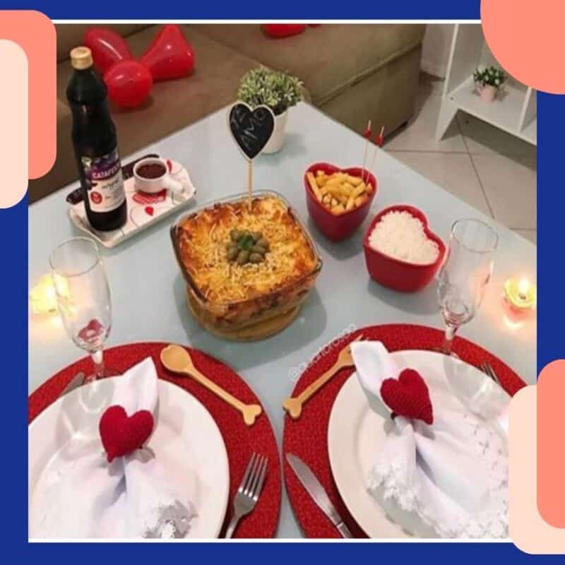 presente para marido jantar romântico