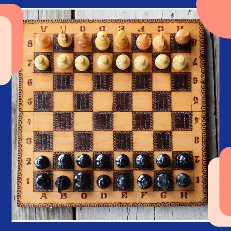 presente para marido jogo de xadrez