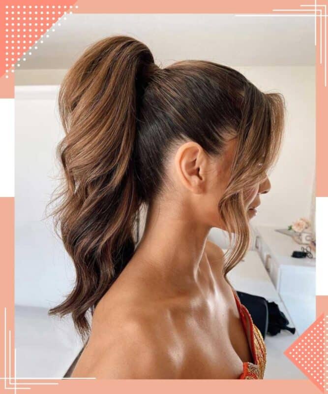 madrinha de casamento penteado para o alto