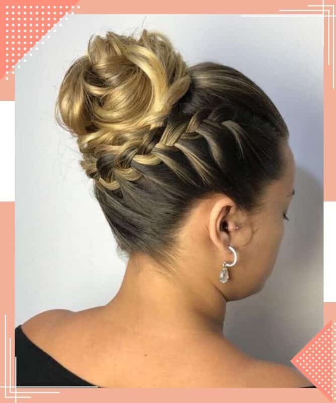 penteado com coque para madrinha de casamento