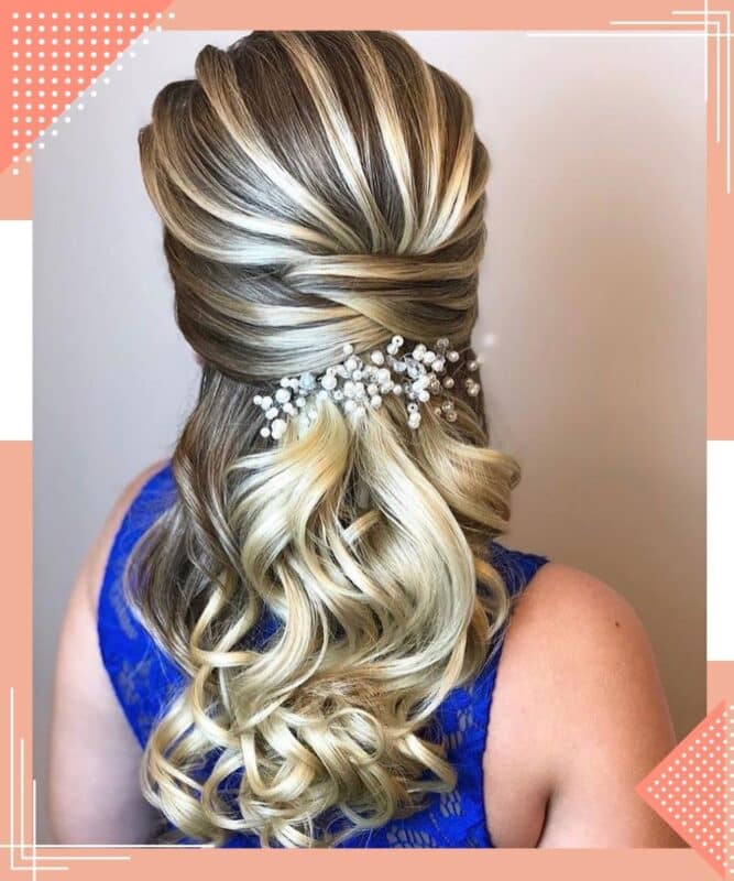 penteado elegante para casamento