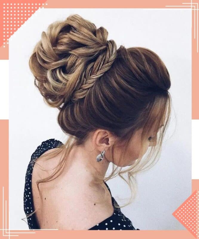 penteado para madrinha de casamento coque alto e glamuroso