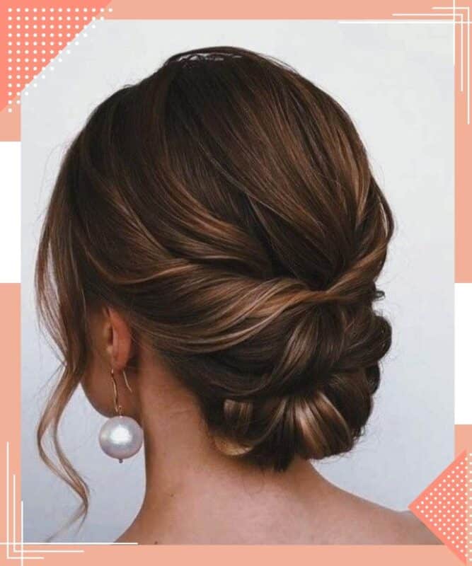 penteado para madrinha de casamento coque moderno e baixo