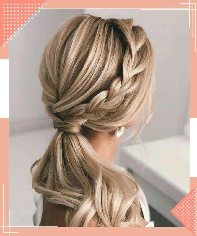 penteado para madrinha de casamento trança minimalista