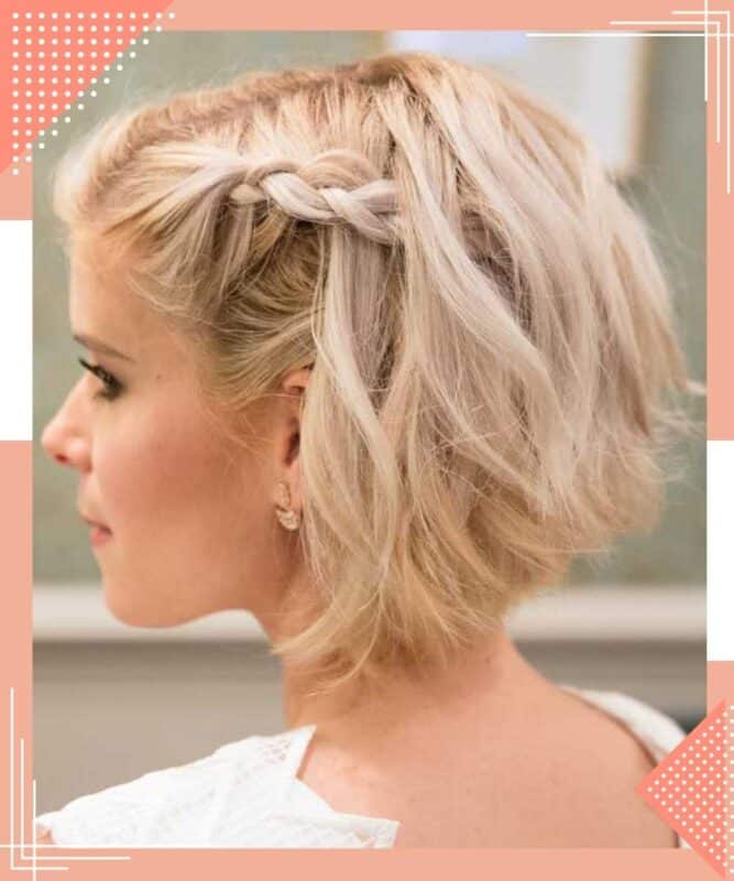 penteado simples para cabelo curto 