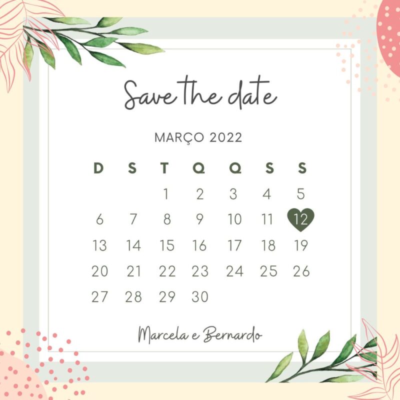 save the date oque é