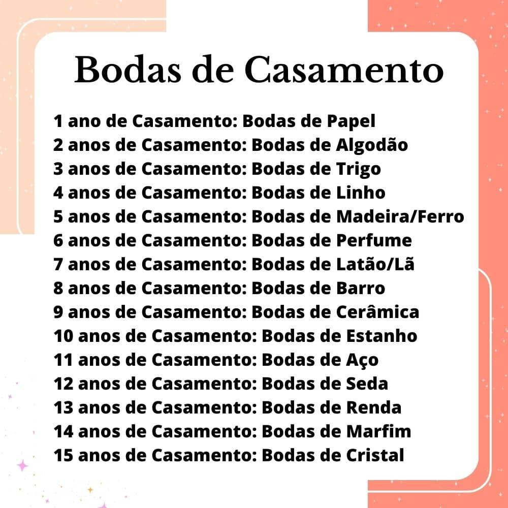 Bodas de 15 Anos de Casamento: Bodas de Cristal