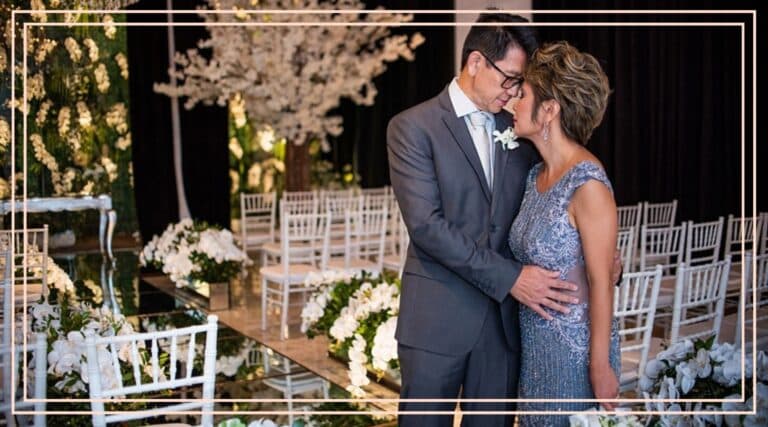 bolo de 4 andares para bodas de prata