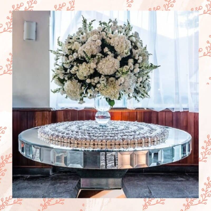 mesa de doces bodas de prata