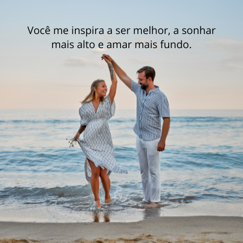 frase para legenda de foto de casal fe